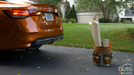Système de freinage automatique à l’arrière de Nissan